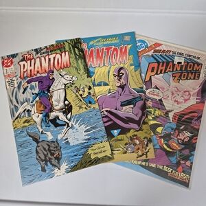 Dc Comics The Phantom Comic Book Collection Lot Of 3